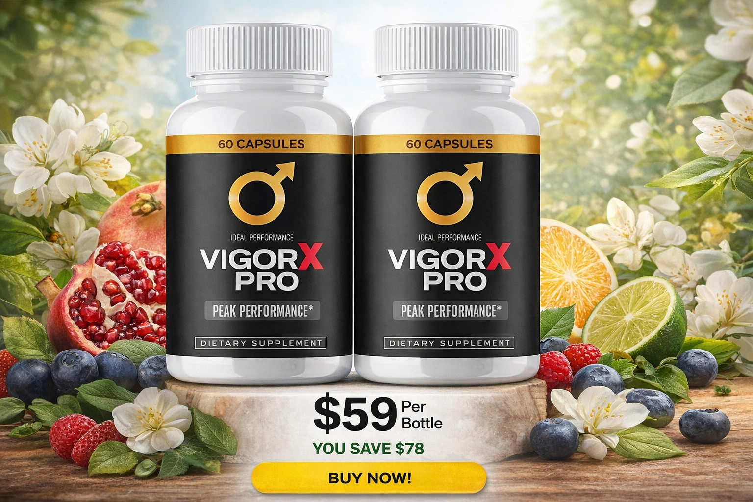 Vigorxpro  Male Performance Support Supplement
